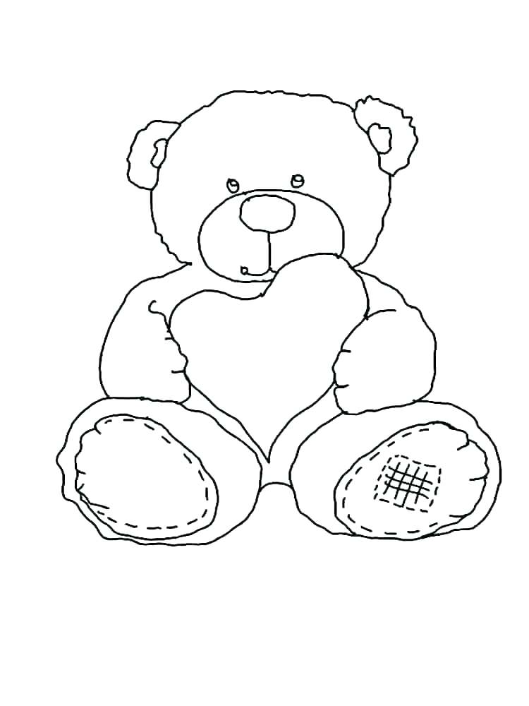 750x1000 Cute Baby Bear Coloring Pages Coloring Ideas Pro