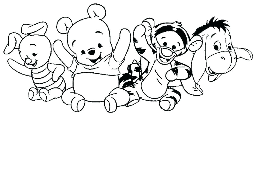 1048x702 Cute Baby Coloring Pages Babies Coloring Pages Cute Tiger Coloring