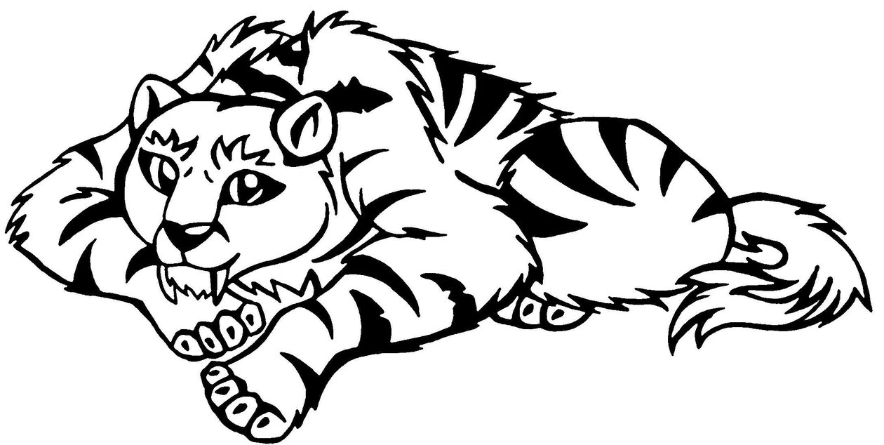 1260x634 Cute Baby Tiger Coloring Pages Tiger Pictures