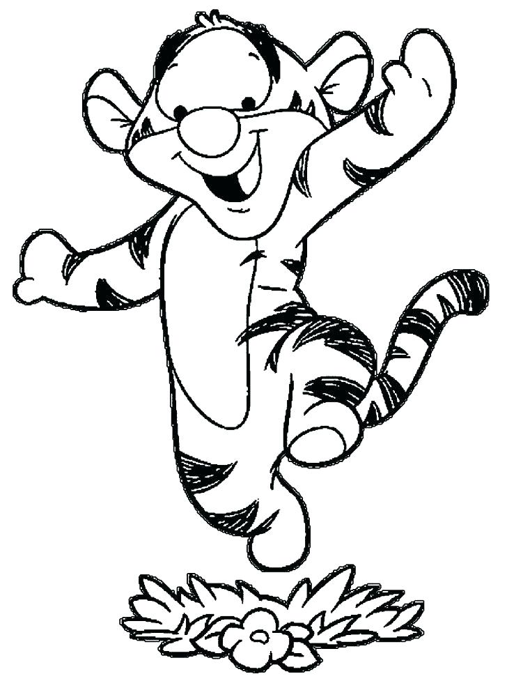 728x977 Tigger Coloring Coloring Pages Medium Size Of Coloring Pages