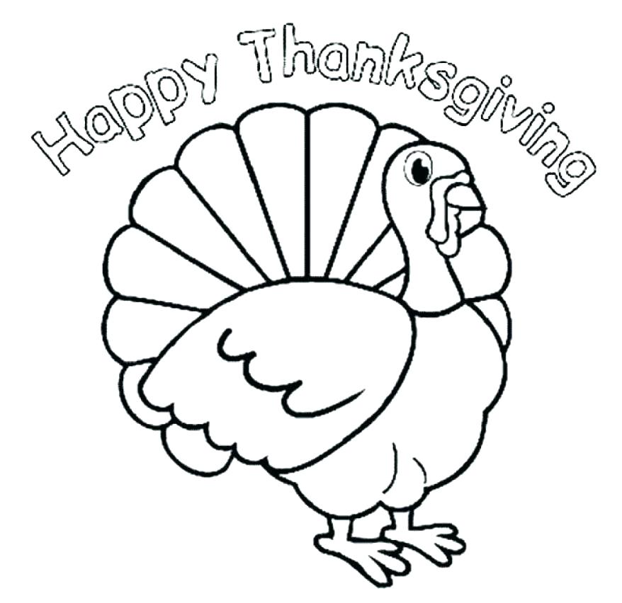 878x852 Coloring Pages Of Turkeys Coloring Page Of Turkey Turkey Feathers