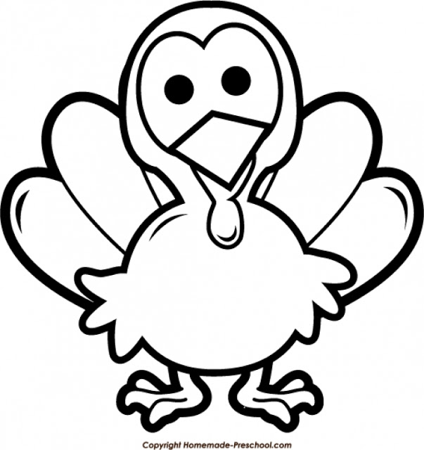 603x640 Turkey Print Out Coloring Page Sporturka Print Out Turkey