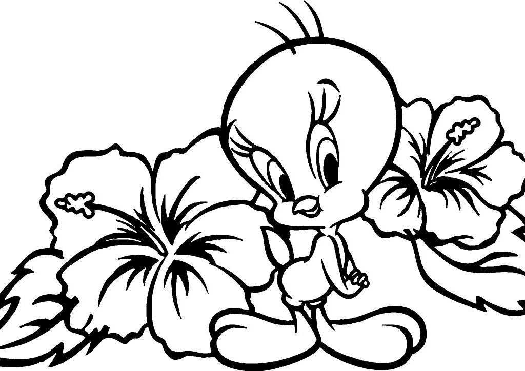 1024x724 Inspirational Design Tweety Bird Coloring Pages Baby Of Printable