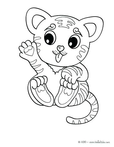 364x470 White Tiger Coloring Pages Tiger Picture To Color Tiger Coloring