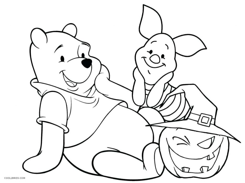 1024x766 Coloring Pages Winnie The Pooh Coloring Pages Free Baby Winnie