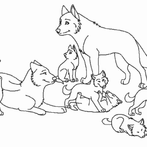 300x300 Cool Coloring Sheets Leversetdujourfo Baby Wolf Coloring Pages