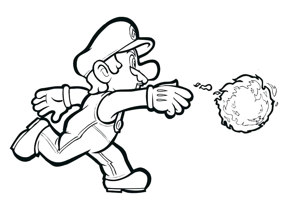 1023x755 Mario Coloring Pages Mario Baby Yoshi Coloring Pages