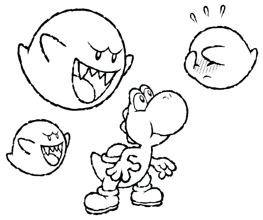 916x768 Super Coloring Pages Super Coloring Baby Yoshi Colouring Pages