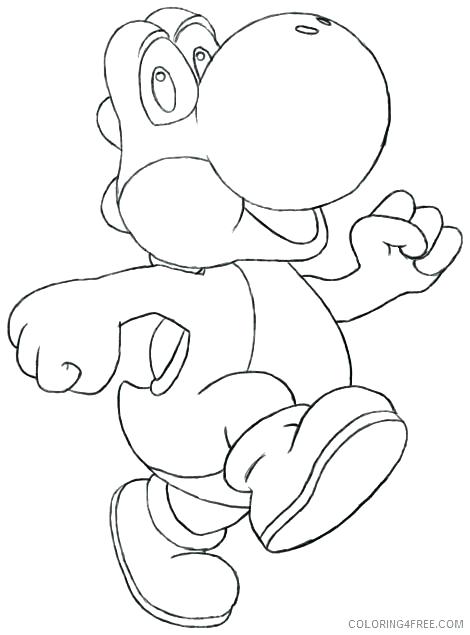 470x635 Baby Yoshi Coloring Pages To Print Draw For Kids Mycosedesongles