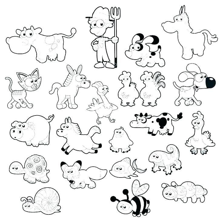 736x734 Baby Zoo Animals Coloring Pages Coloring Pages Of Zoo Animals