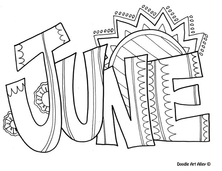 736x568 June Coloring Pages