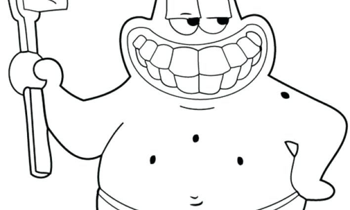 708x425 Spongebob Squarepants And Patrick Star Coloring Pages Sheets Print