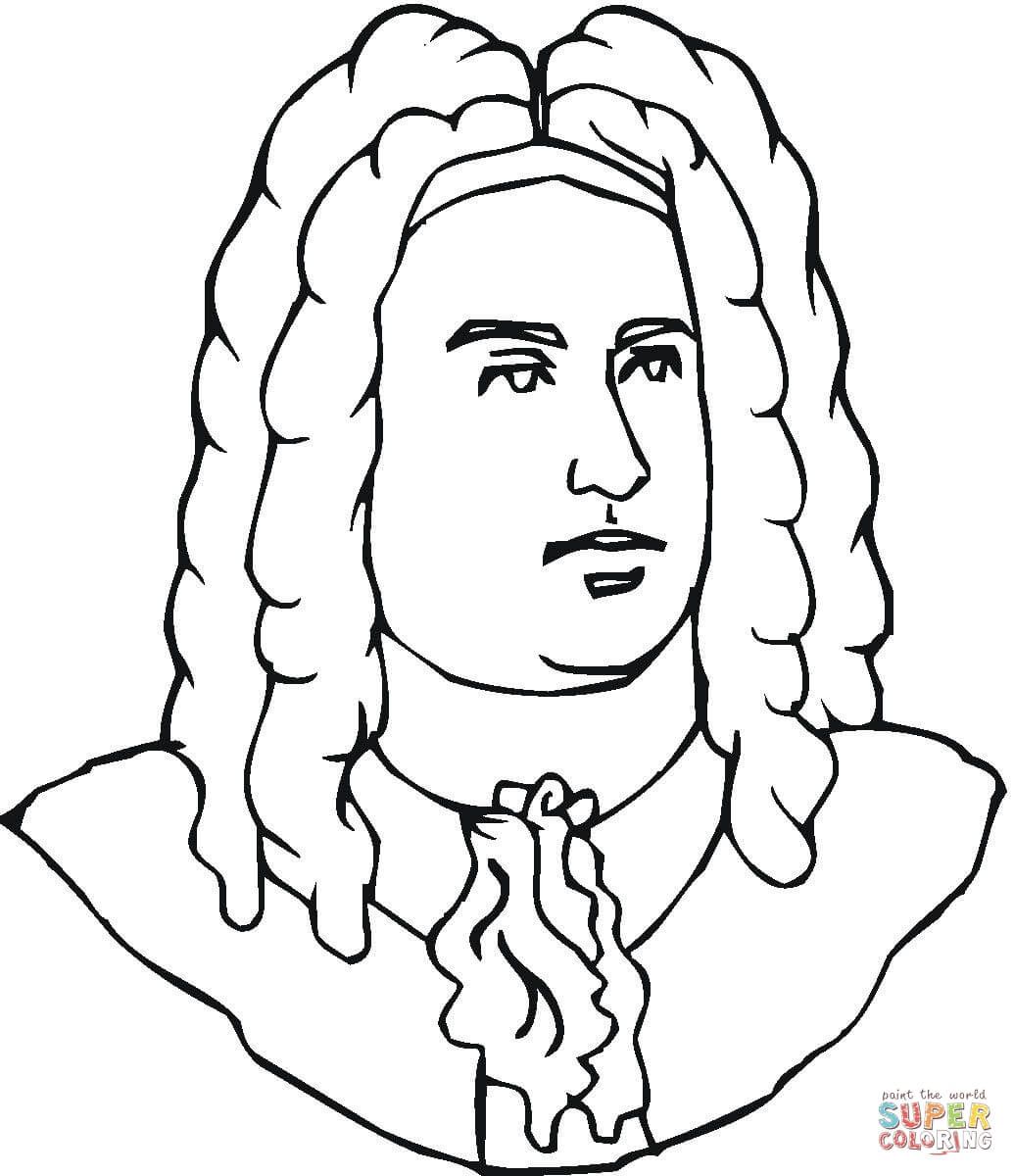 1035x1200 George Handel Super Coloring Cc Cycle