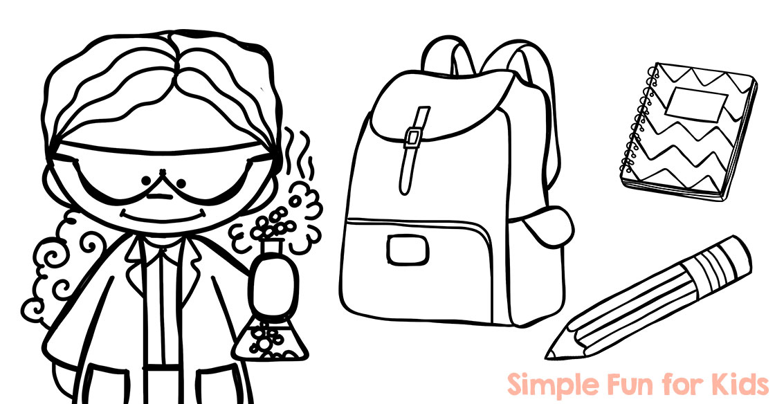 1120x584 Back To School Coloring Pages Simple Fun For Kids Inside Page