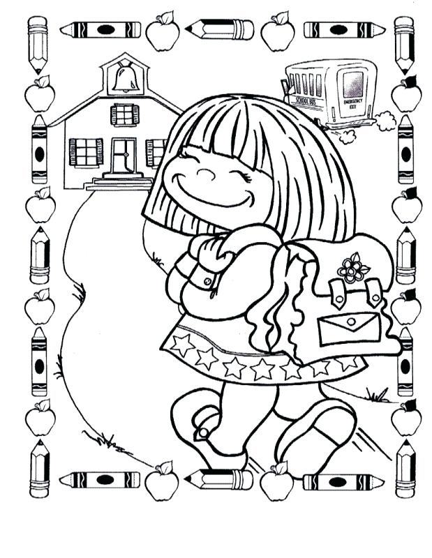 619x800 First Day Of School Coloring Pages First Day Of School Coloring