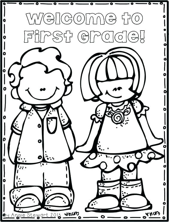 Back To School Coloring Pages For Preschool