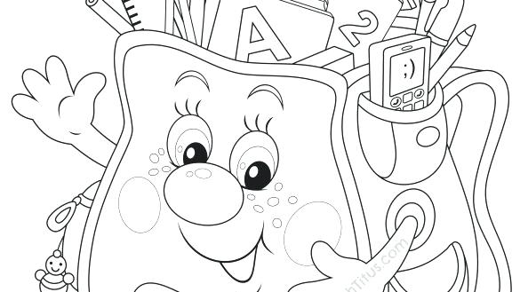 585x329 Back To School Coloring Pages School Coloring Pages Sunday School