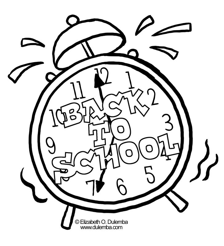 728x800 Back To School Coloring Pages Printable Supplies For Third Grade