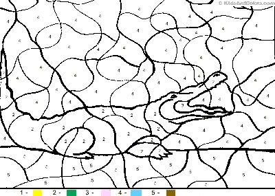 400x285 Printable Alligator Coloring Page