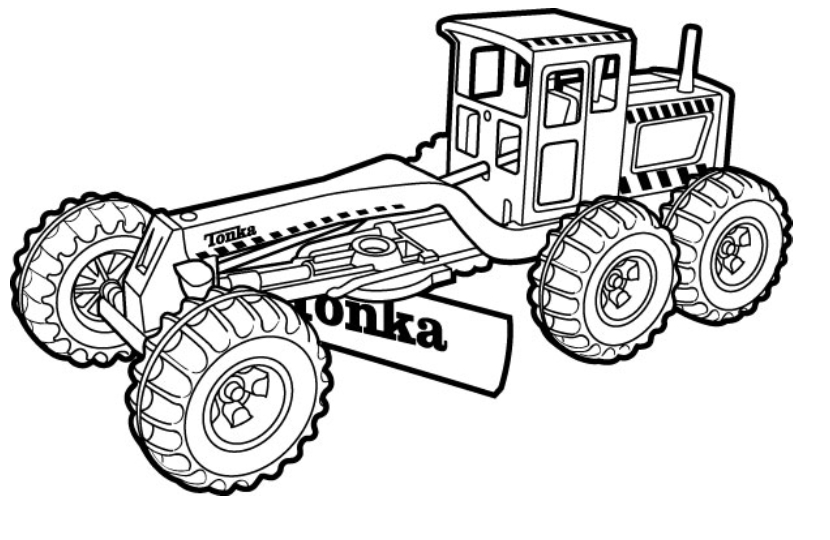 Backhoe Coloring Page at GetDrawings.com | Free for personal use
