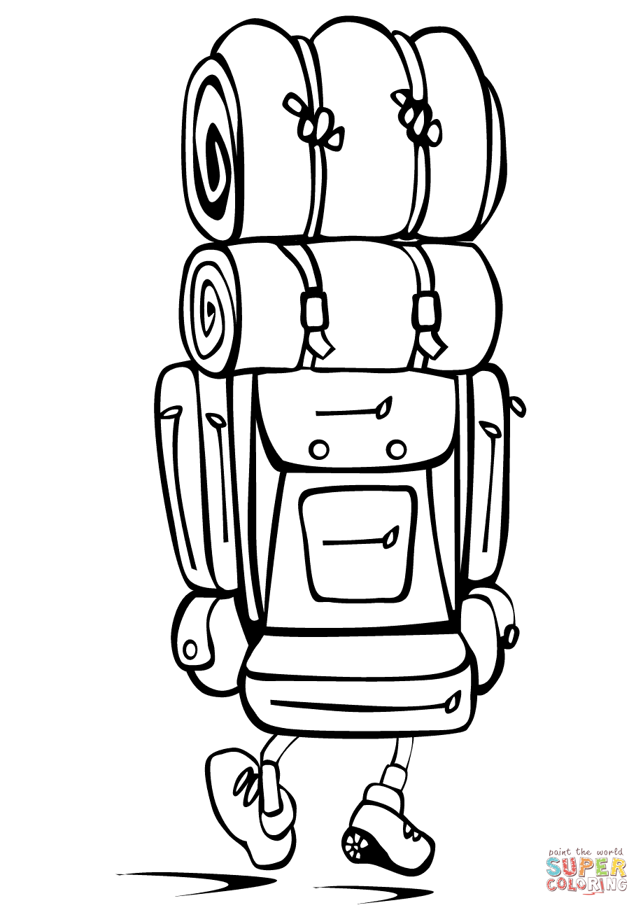 919x1300 Unique Backpack Coloring Sheet Growth New Page