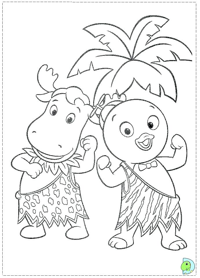 691x960 Coloring Page To Print Backyardigans Christmas Coloring Pages