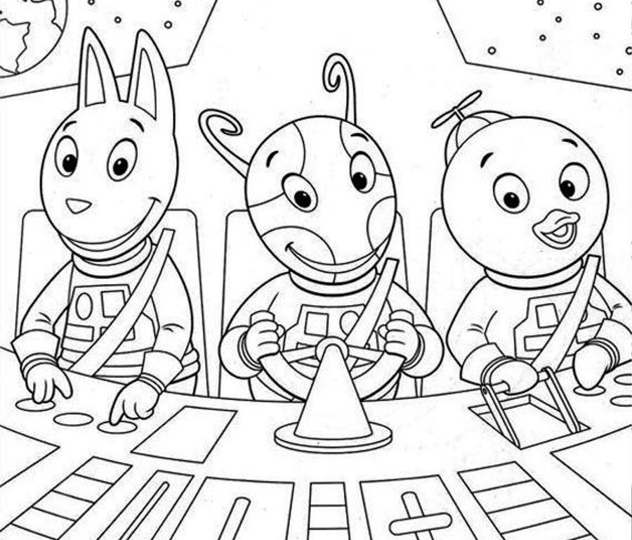 900x768 Backyardigans Coloring Pages Free Many Interesting Printable