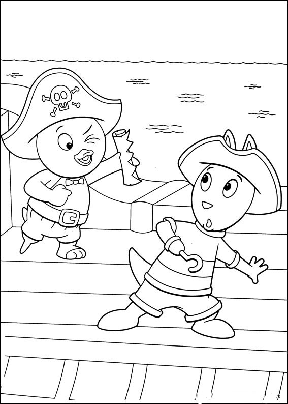 567x794 Backyardigans Coloring Pages To Download And Print For Free
