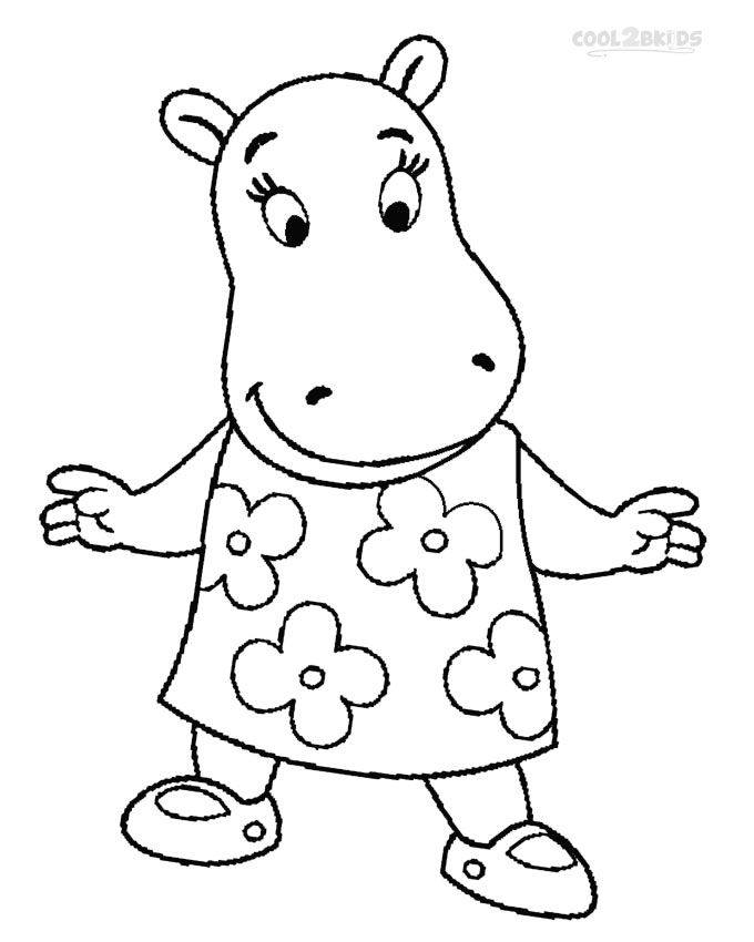 680x850 Tasha Backyardigans Coloring Pages Backyardigans Coloring Pages