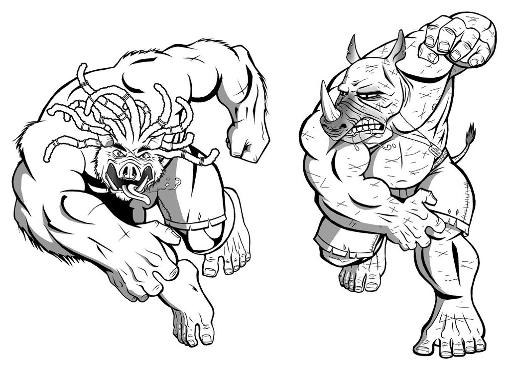 1020x784 New Tmnt Coloring Pages