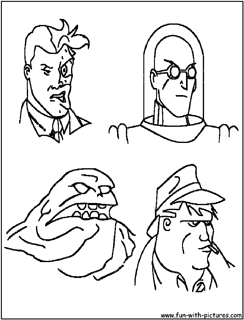 800x1050 Bad Guy Coloring Pages