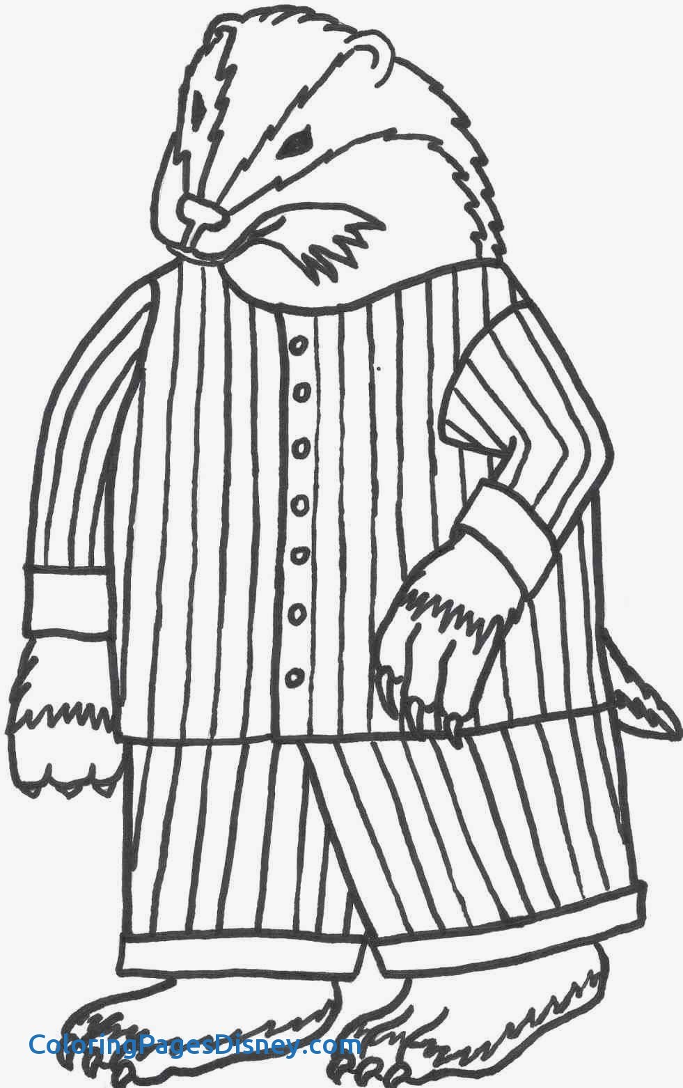 981x1562 Badger Coloring Pages Inspirational Best Badger Coloring Page