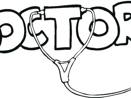 440x330 Doctor Bag Coloring Page Colonial Doctor Colouring Pages Doctors