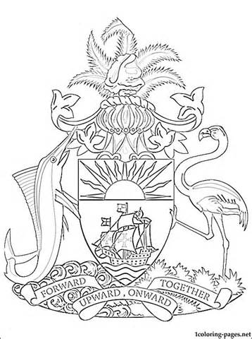 358x480 Coat Of Arms Coloring Page
