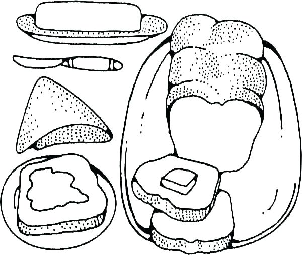 600x507 Bakery Coloring Pages Thanksgiving Food Coloring Pages Idea Food