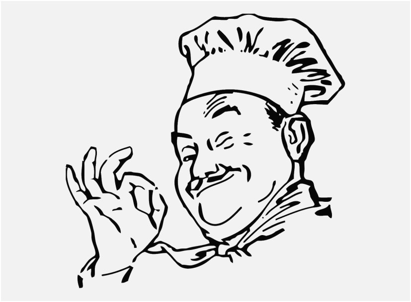 827x609 Cooking Coloring Pages Images Cooking Baking Coloring Pages