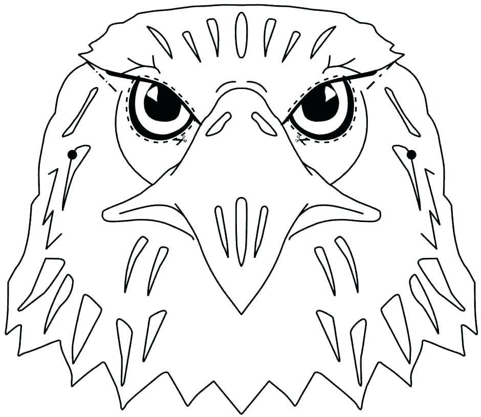 940x815 Eagle Football Coloring Pages Printable Coloring Bald Eagle