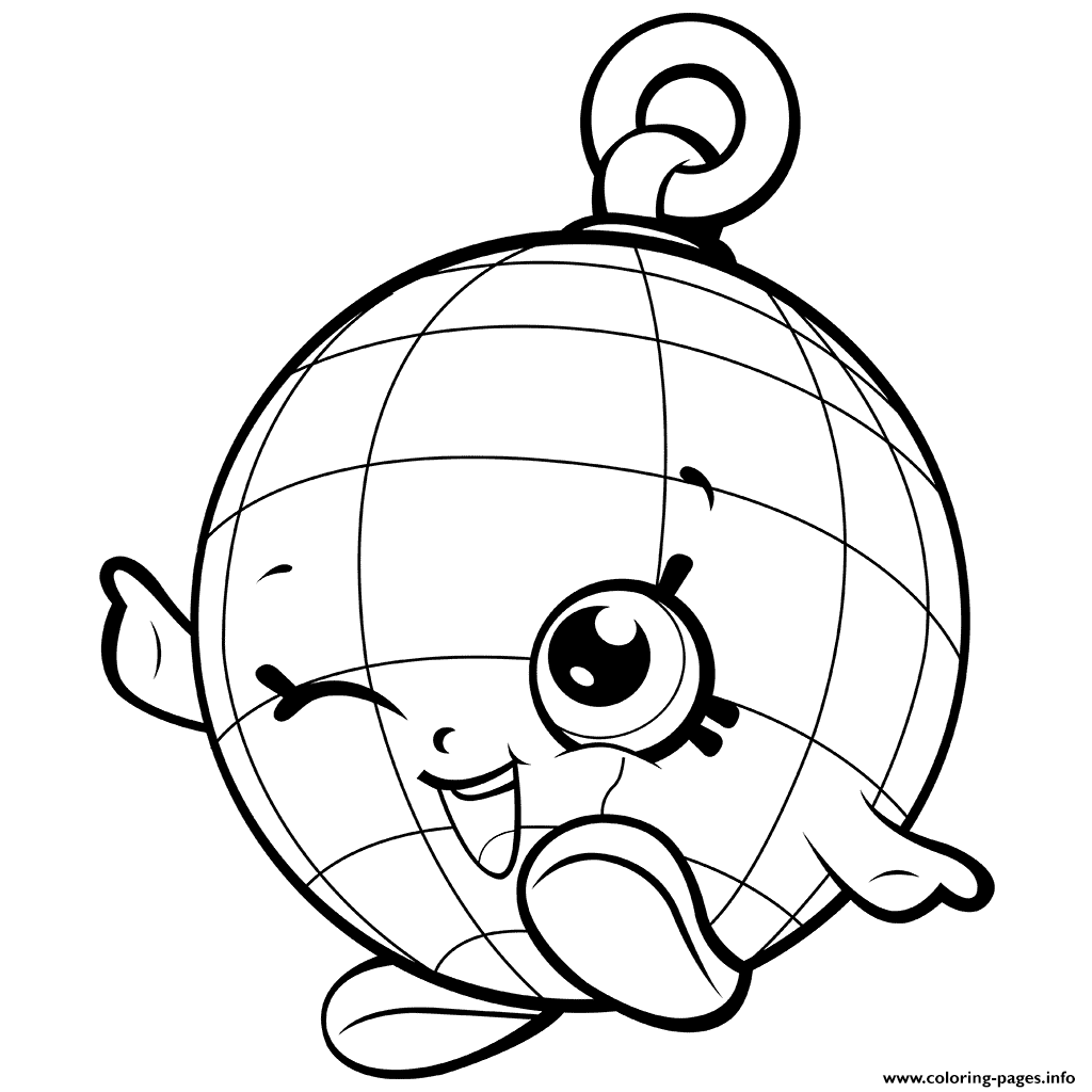 1024x1024 Season New Disco Party Shopkins Disco Ball Coloring Pages Printable