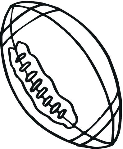 396x480 Ball Coloring Pages Click To See Printable Version Of Rugby Ball