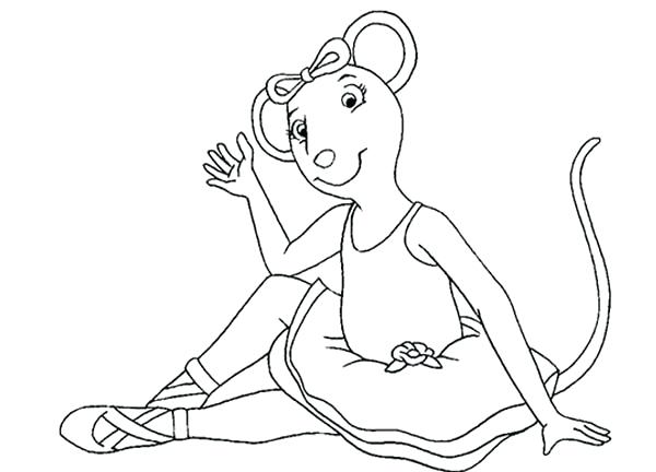 600x432 Ballet Coloring Pages Ballerina Coloring Pages Printable