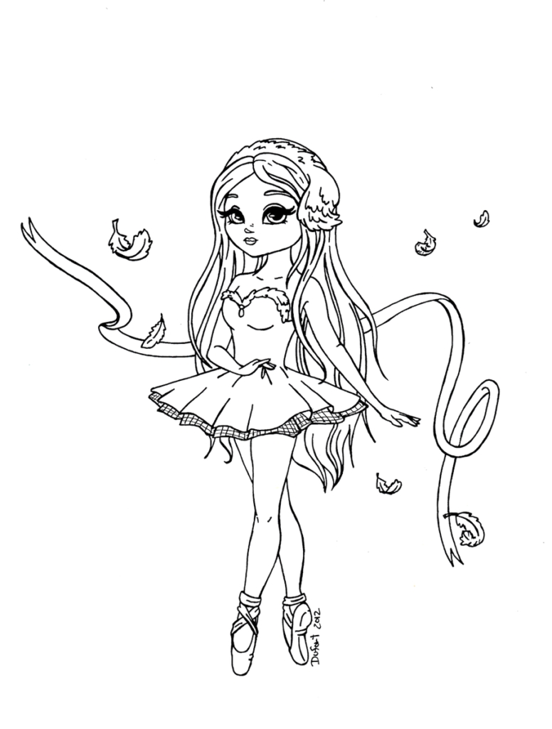 776x1024 Professional Ballerina Fairy Coloring Pages Alltoys And Free