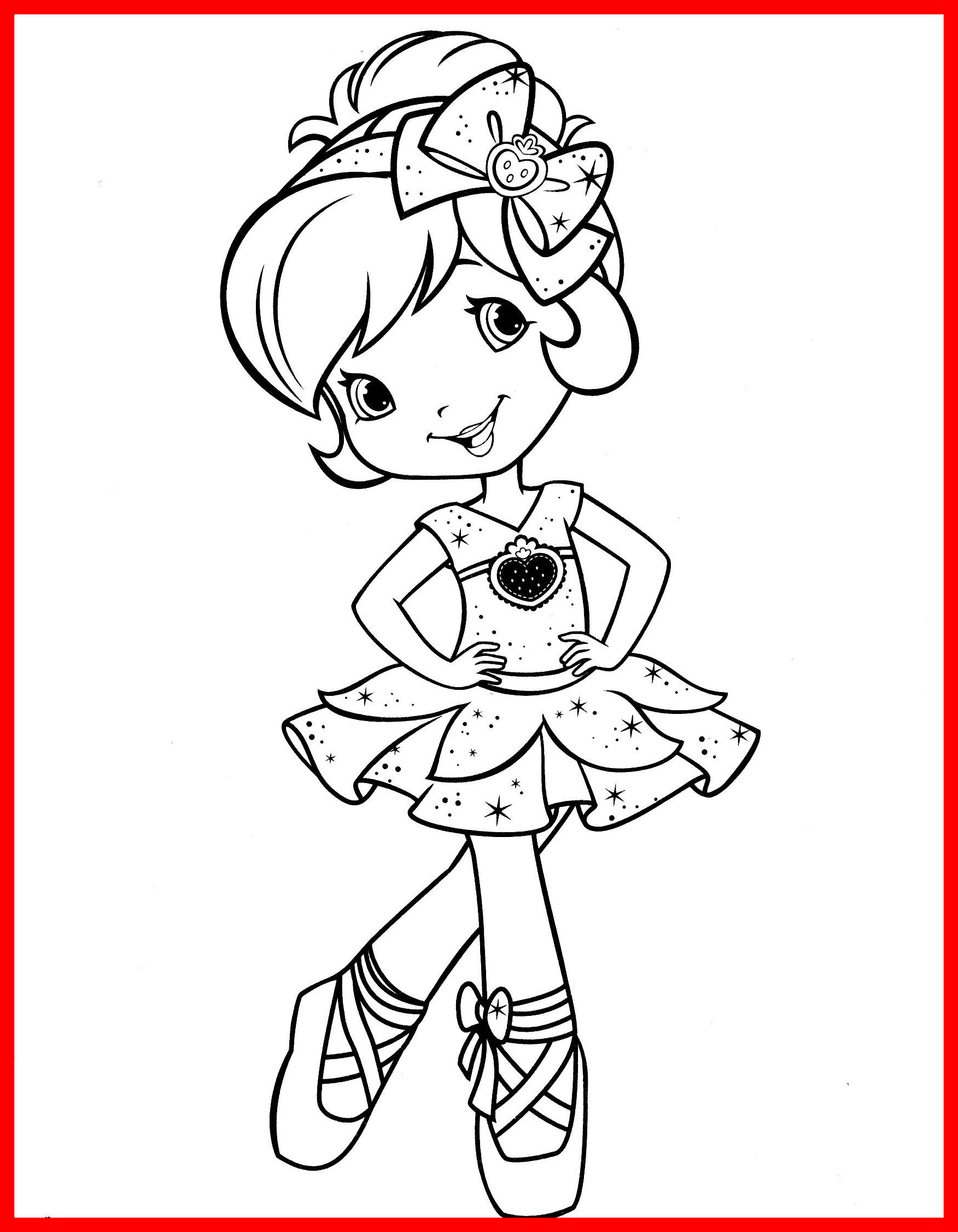 1752x2252 Ballet Dancer Coloring Pages
