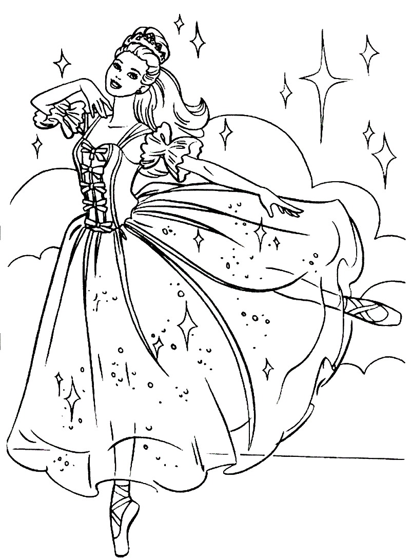 801x1087 Cool Ballerina Colouring Pictures Announcing Coloring Pages Top