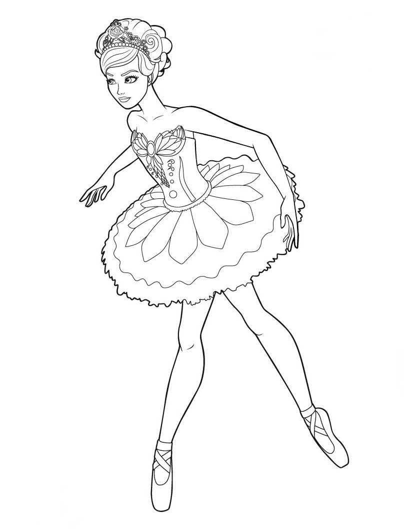 820x1060 Coloring Pages Barbie Ballerina Fresh Extraordinary Ballerina