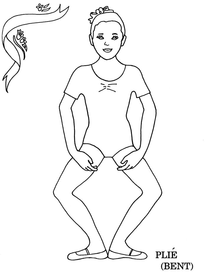 736x922 How To Do Ballet Moves Releve' Pictures For Beginners As Coloring
