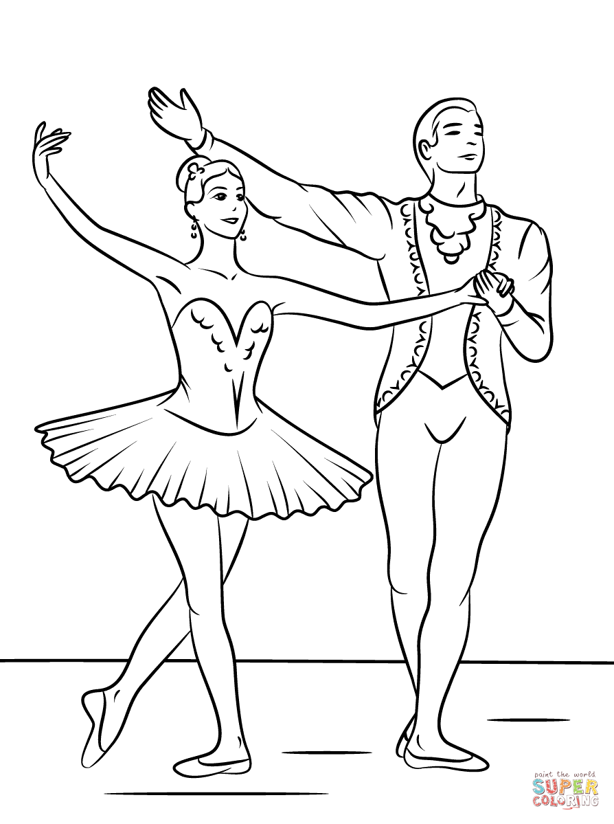 894x1199 Sleeping Beauty Ballet Coloring Pages Ballet Printable