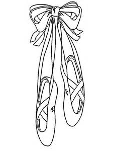 225x300 Ballet Shoes Colouring Pages
