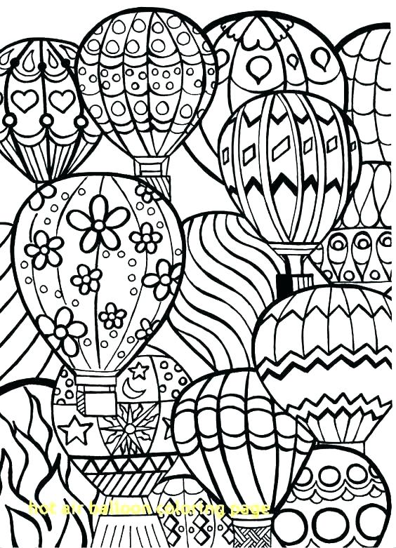 564x781 Balloon Coloring Pages Printable S S Hot Air Balloon Coloring