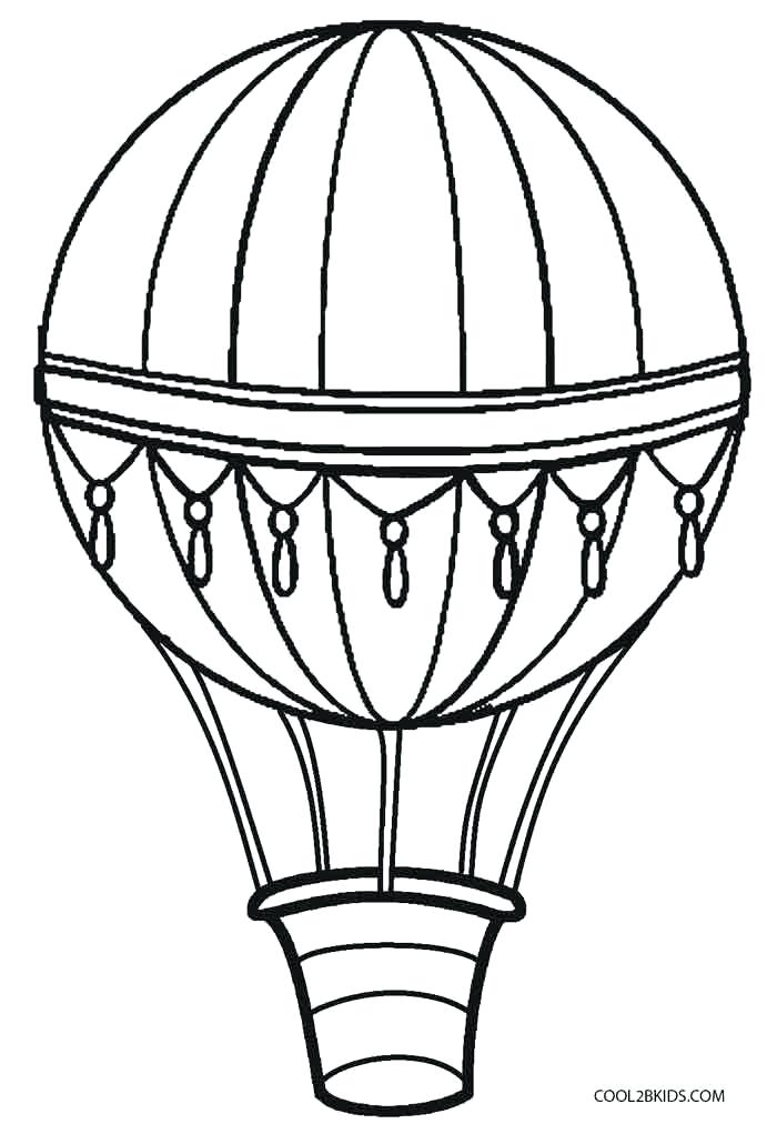 700x1021 Balloons Coloring Page Printable Hot Air Balloon Coloring Pages