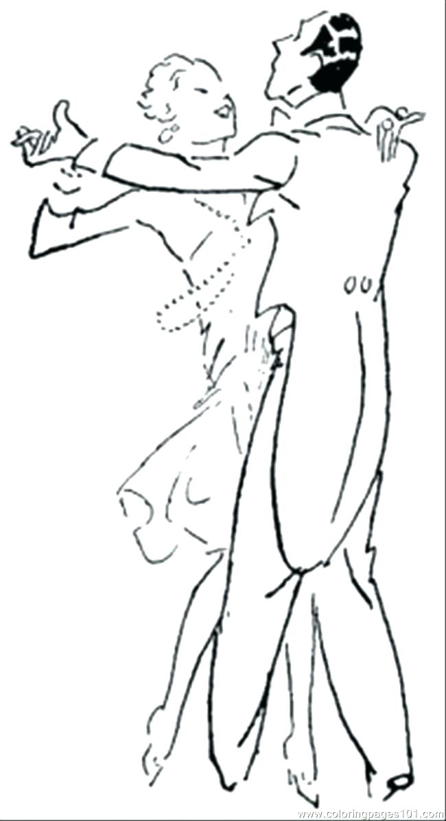 650x1197 Ballroom Dancing Colouring Pages Printable Coloring Dance Coloring